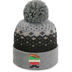 Nacho Average Pops Granddad Gramps American Grandpa Great Gift The Baniff Cuffed Pom Beanie