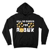 Noob And Professional Gamer Will Do Chores For Robux Hoodie