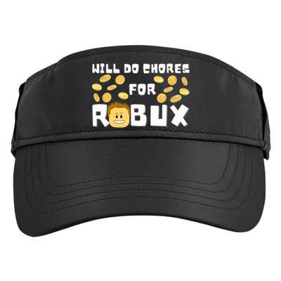 Noob And Professional Gamer Will Do Chores For Robux Adult Drive Performance Visor