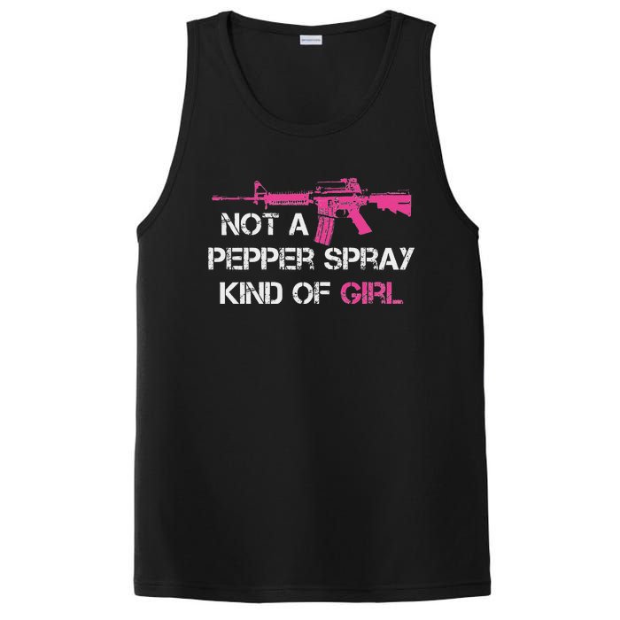 Not A Pepper Spray Kind Of Girl Pro Gun Owner Rights Saying PosiCharge Competitor Tank