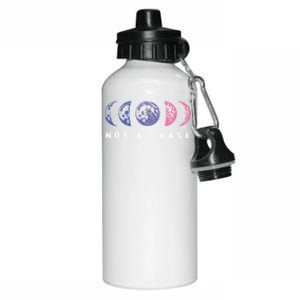 Not A Phase Bisexual Bisexual Pride Gift Aluminum Water Bottle