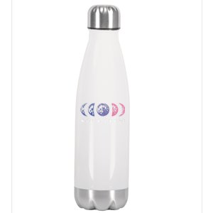 Not A Phase Bisexual Bisexual Pride Gift Stainless Steel Insulated Water Bottle