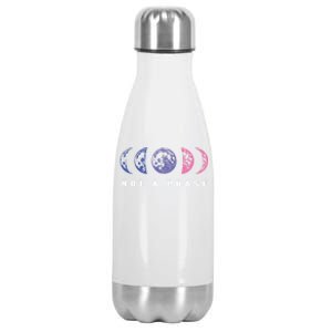 Not A Phase Bisexual Bisexual Pride Gift Stainless Steel Insulated Water Bottle