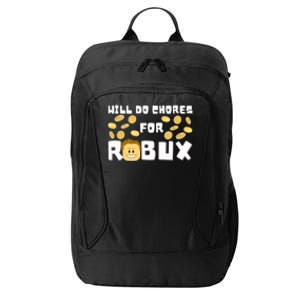 Noob And Professional Gamer Will Do Chores For Robux Gift City Backpack