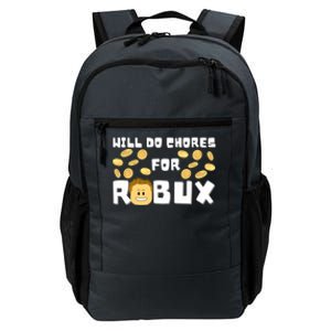 Noob And Professional Gamer Will Do Chores For Robux Gift Daily Commute Backpack