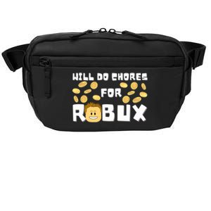 Noob And Professional Gamer Will Do Chores For Robux Gift Crossbody Pack