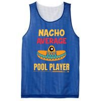 Nacho Average Pool Player Billiard Gift Mesh Reversible Basketball Jersey Tank