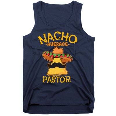 Nacho Average Pastor Preacher Religious Leader Cinco De Mayo Tank Top