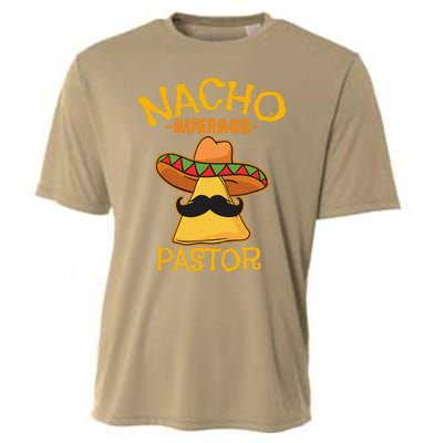 Nacho Average Pastor Preacher Religious Leader Cinco De Mayo Cooling Performance Crew T-Shirt