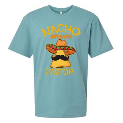 Nacho Average Pastor Preacher Religious Leader Cinco De Mayo Sueded Cloud Jersey T-Shirt