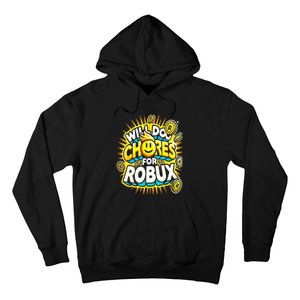 Noob And Professional Gamer Will Do Chores Hoodie