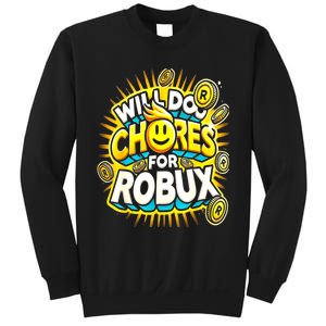 Noob And Professional Gamer Will Do Chores Sweatshirt