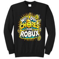 Noob And Professional Gamer Will Do Chores Sweatshirt