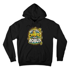 Noob And Professional Gamer Will Do Chores For Robux Hoodie