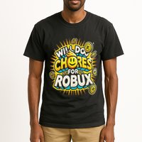 Noob And Professional Gamer Will Do Chores For Robux Tall T-Shirt