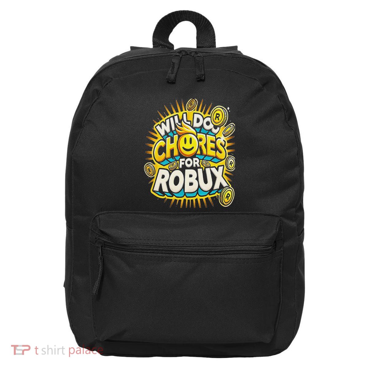 Noob And Professional Gamer Will Do Chores For Robux 16 in Basic Backpack