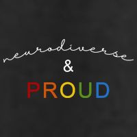 Neurodiverse And Proud 7 Panel Mesh Trucker Snapback Hat