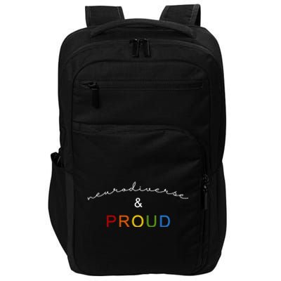 Neurodiverse And Proud Impact Tech Backpack