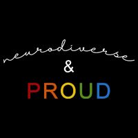 Neurodiverse And Proud Drawstring Bag