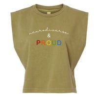 Neurodiverse And Proud Garment-Dyed Women's Muscle Tee