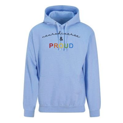 Neurodiverse And Proud Unisex Surf Hoodie