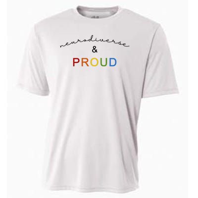 Neurodiverse And Proud Cooling Performance Crew T-Shirt