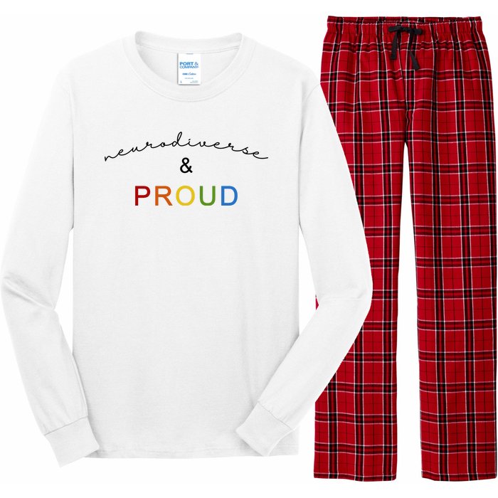 Neurodiverse And Proud Long Sleeve Pajama Set