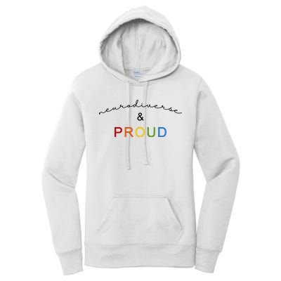 Neurodiverse And Proud Women's Pullover Hoodie