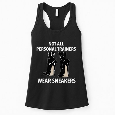 Not All Personal Trainers Wear Sneakers Dominatrix Bdsm Womens Tank Top
