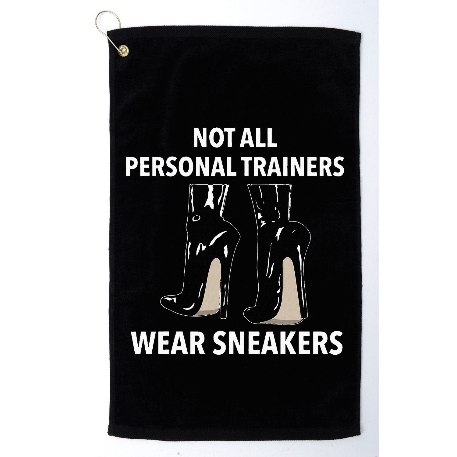 Not All Personal Trainers Wear Sneakers Dominatrix Bdsm Golf Towel