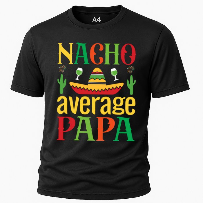 Nacho Average Papa Cooling Performance Crew T-Shirt