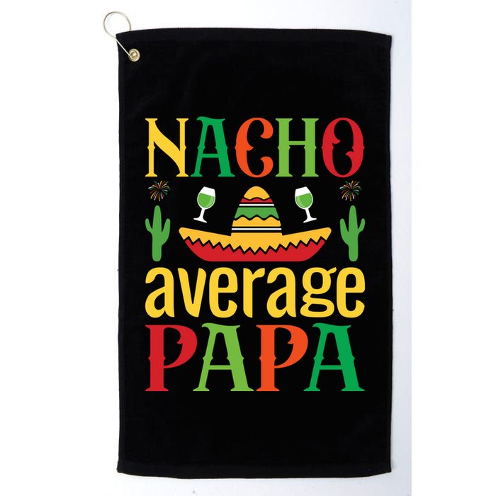 Nacho Average Papa Golf Towel