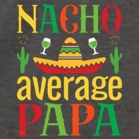 Nacho Average Papa Vector Backpack