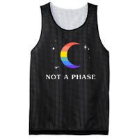 Not A Phase Gay Lesbian Lgbtq Pride Flag Moon Mesh Reversible Basketball Jersey Tank