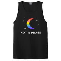 Not A Phase Gay Lesbian Lgbtq Pride Flag Moon PosiCharge Competitor Tank