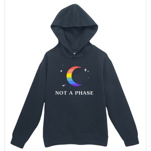 Not A Phase Gay Lesbian Lgbtq Pride Flag Moon Urban Pullover Hoodie