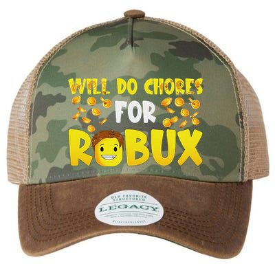 Noob And Professional Gamer Will Do Chores For Robux Legacy Tie Dye Trucker Hat