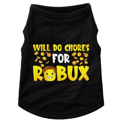 Noob And Professional Gamer Will Do Chores For Robux Doggie Tank
