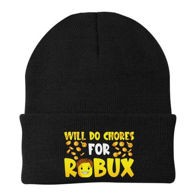 Noob And Professional Gamer Will Do Chores For Robux Beanie