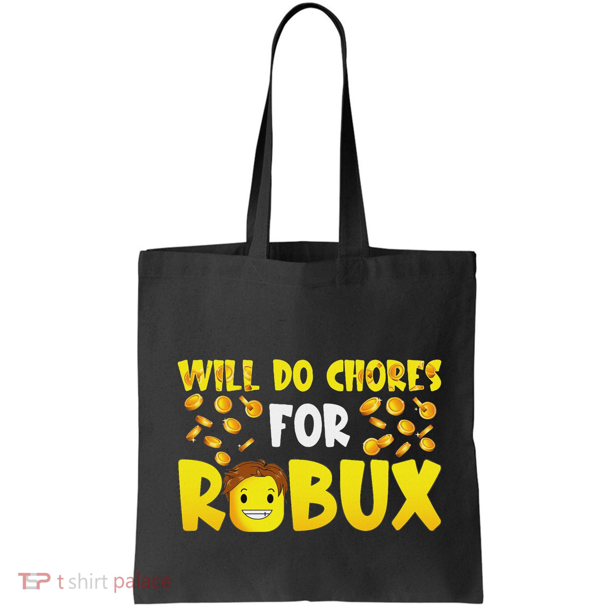 Noob And Professional Gamer Will Do Chores For Robux Bag