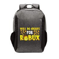Noob And Professional Gamer Will Do Chores For Robux Vector Backpack