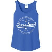 Nautical Anchor Pismo Beach California Travel Vacation Gift Ladies Essential Tank