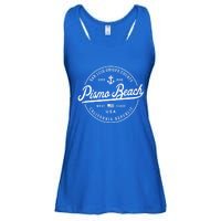 Nautical Anchor Pismo Beach California Travel Vacation Gift Ladies Essential Flowy Tank