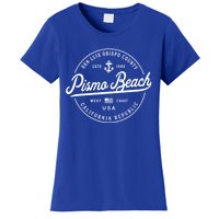 Nautical Anchor Pismo Beach California Travel Vacation Gift Women's T-Shirt