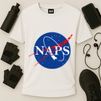 NAPS Space Parody Logo Cooling Performance Crew T-Shirt