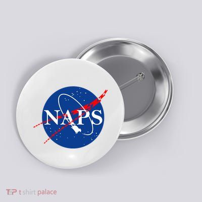 NAPS Space Parody Logo Button