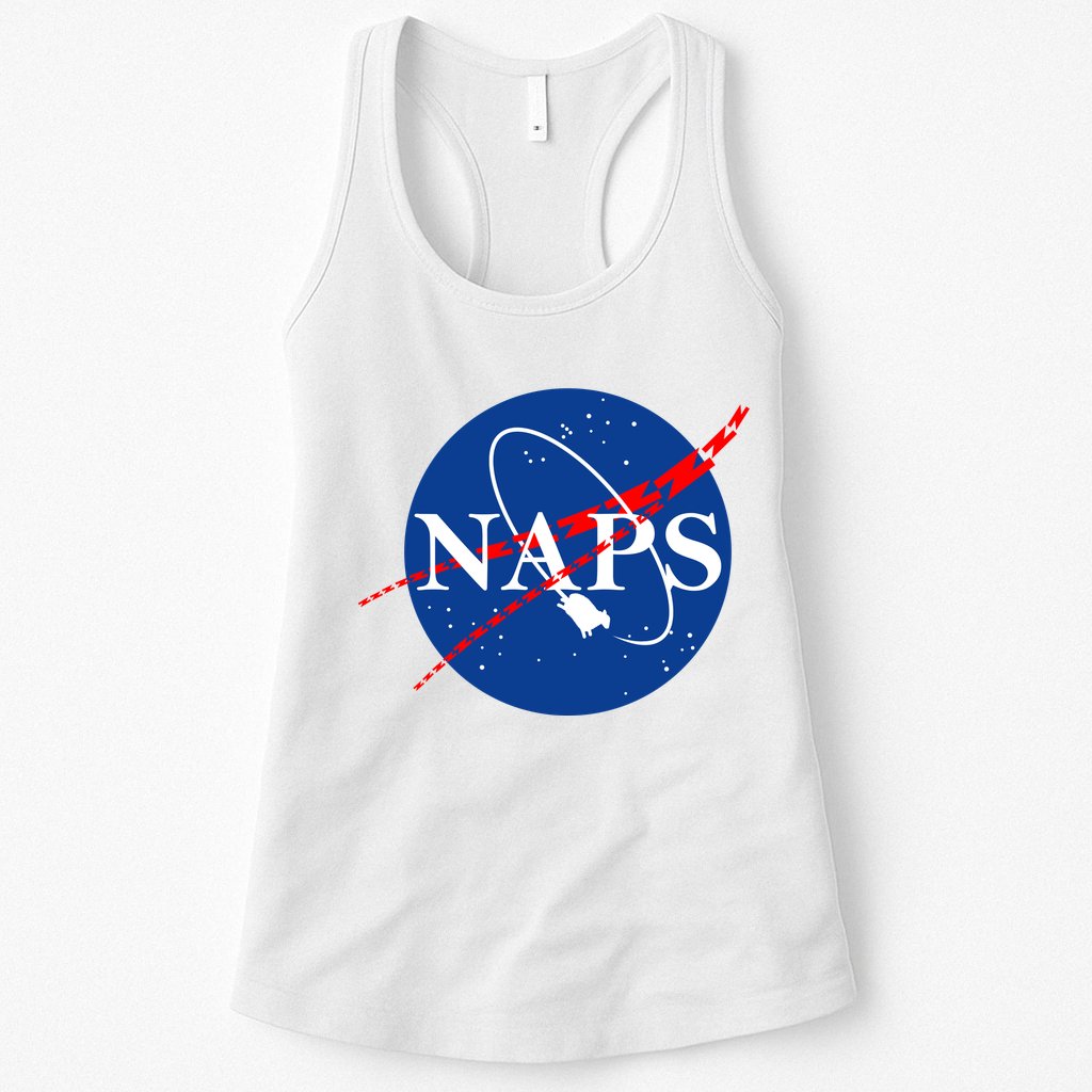 NAPS Space Parody Logo Womens Tank Top