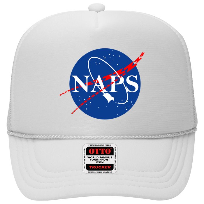NAPS Space Parody Logo Trucker Hat