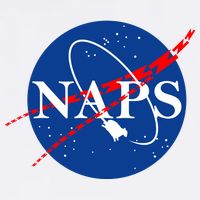 NAPS Space Parody Logo Trucker Hat