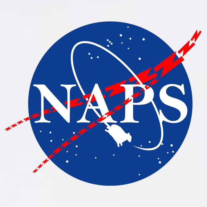 NAPS Space Parody Logo Trucker Hat